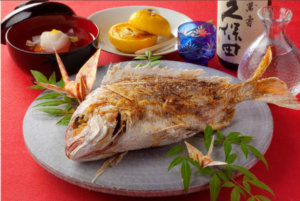 和庵の祝い鯛の画像