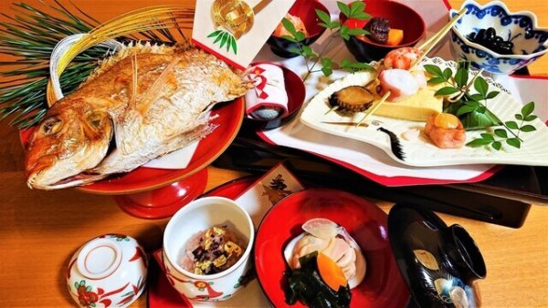 然林房のお食い初め膳の画像