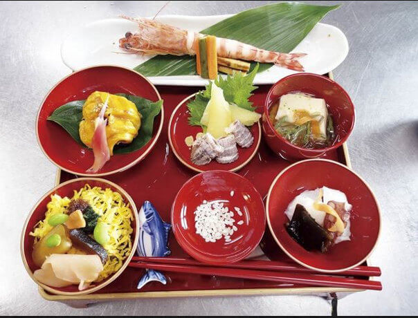 おおきにのお食い初め膳の写真