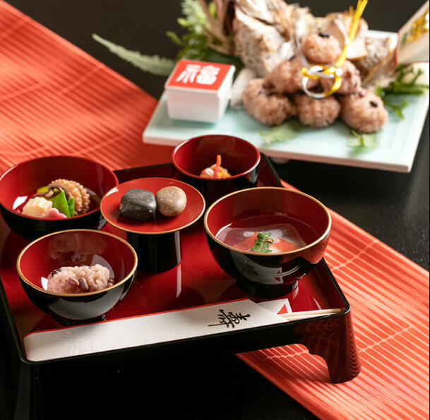 立神のお食い初め膳の画像