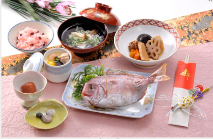 ホテルユキタのお食い初め膳の画像