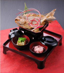 波奈のお食い初め膳の画像