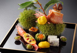 東洋館の懐石料理の画像